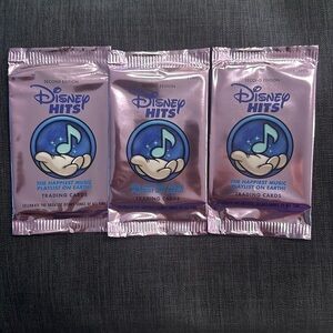 D23 Disney Hits Trading Cards / EXCLUSIVE / Lot of 3 Packs / SEALED